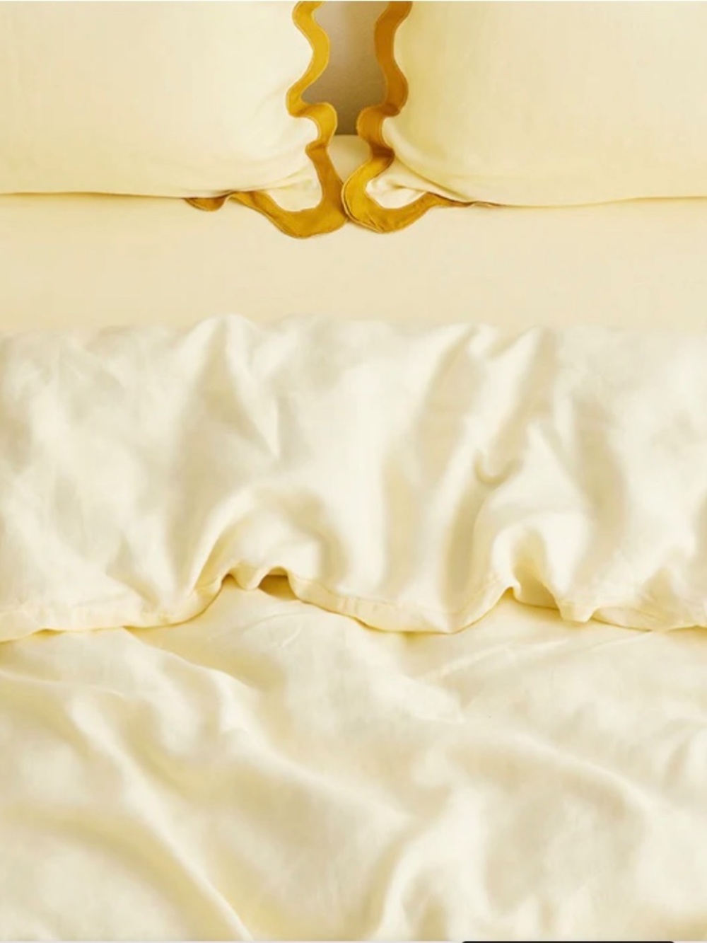 NWT Limoncello Bed Threads KING / CALI KING 100% Flax Linen Duvet Cover - Picture 8 of 8